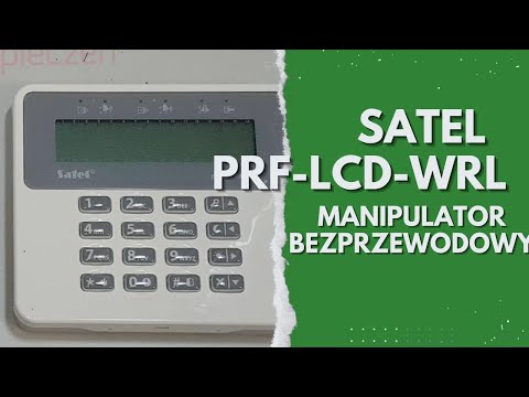 KLAVIATŪRA SIGNALIZACIJOS CENTRALEI PRF-LCD SATEL video