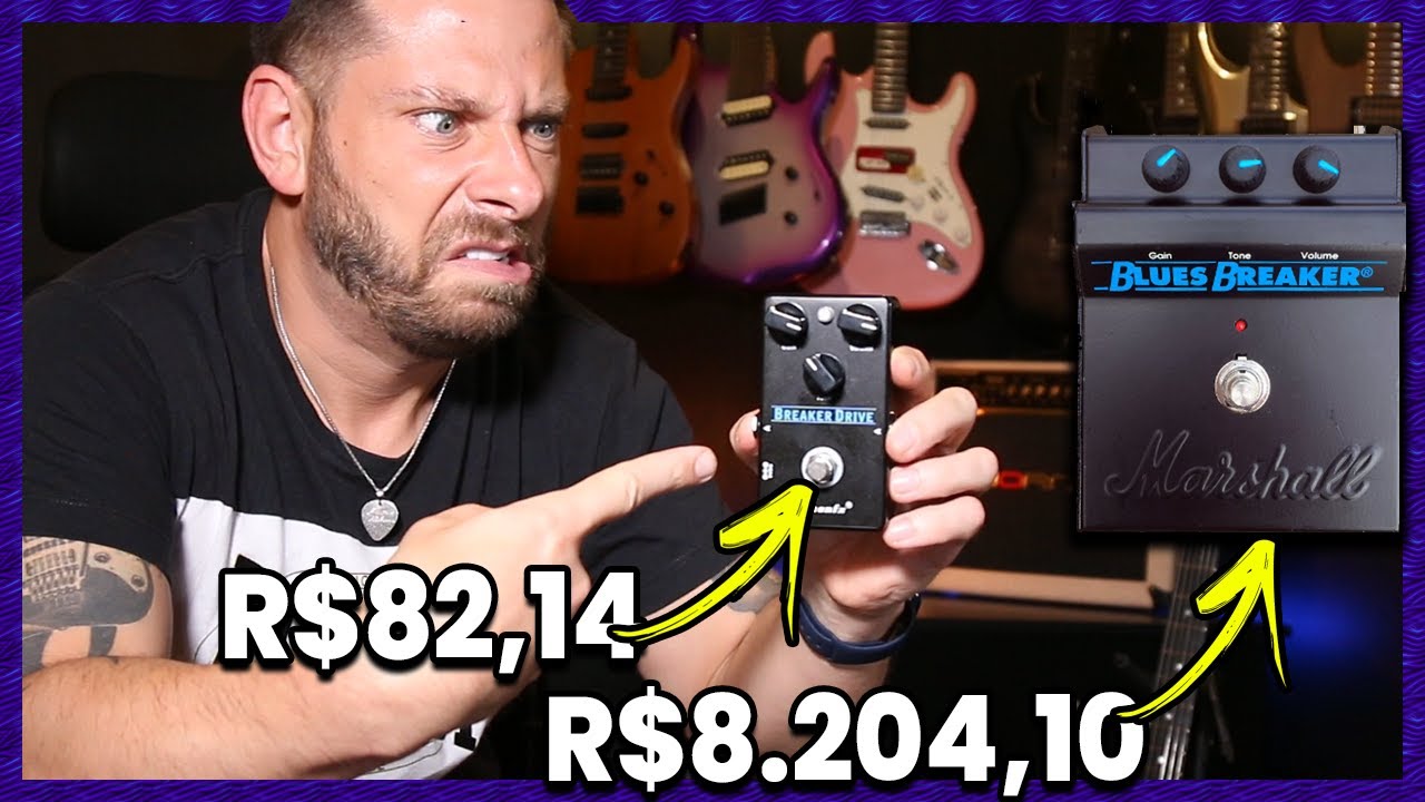 COMPREI O CLONE DO PEDAL DA MARSHALL NO ALIEXPRESS
