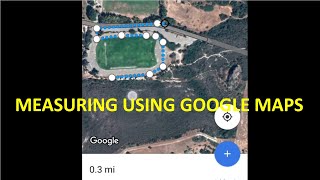 HOW TO MEASURE DISTANCES USING GOOGLE MAPS ON YOUR PHONE #SHORTS