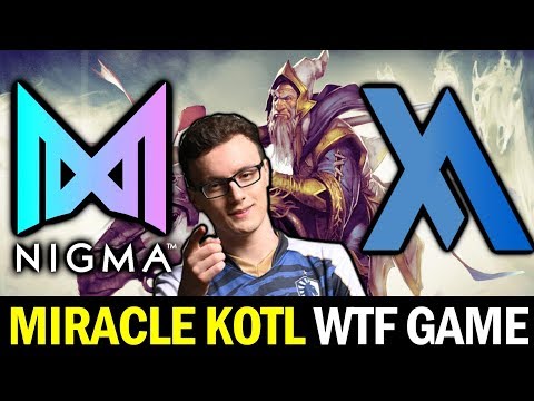 MIRACLE First time Keeper Of the Light? — NIGMA vs Fate Esports Showmatch