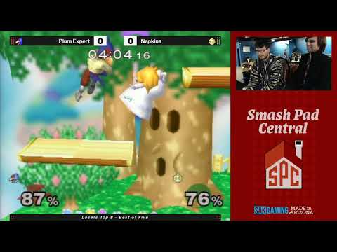 SPC 138 Losers Top 8 - Plum Expert (Falco) vs Napkins (Peach)