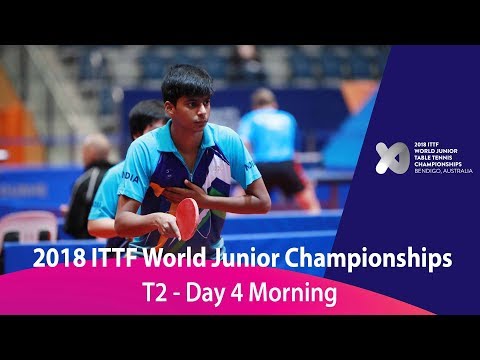 ITTF World Junior Championships Table 2 | Day 4 Morning