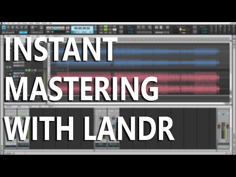 Instant Mastering with SONAR's LANDR Integration