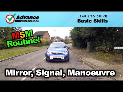 Mirror, Signal, Manoeuvre (MSM) Routine