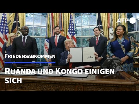 Ruanda und die Demokratische Republik Kongo schließen Friedensabkommen | AFP
