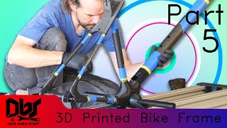 Building a 3D Printed Carbon Fiber Bicycle Part 5 - Frame Assembly Day