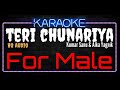 Karaoke Teri Chunariya For Male HQ Audio - Kumar Sanu & Alka Yagnik Ost. Hello Brother