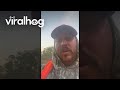 Bald Eagle Lands on Man's Shoulder || ViralHog