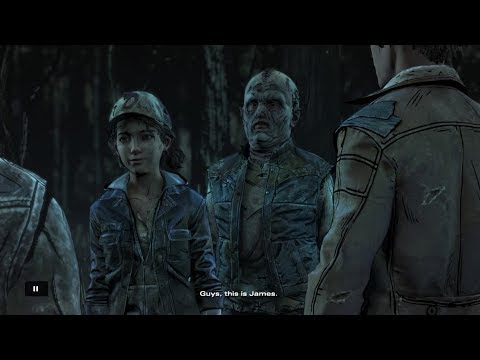 James Meet The Group - The Walking Dead The Final Season Episode 3
