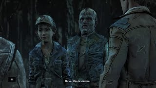 James Meet The Group - The Walking Dead The Final Season Episode 3