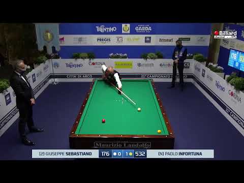 Infortuna Paolo VS Sebastiano Giuseppe - 21° Campionato Italiano Città di Arco