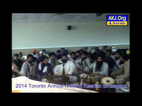 063 Toronto July 2014 Smaagam - Thursday Morning Keertan - Bh. Nirmaljot Singh Jee CA