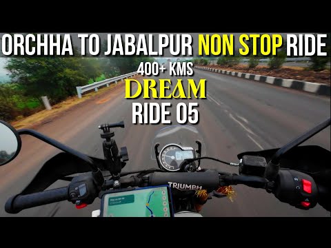 Completed My Dream Ride! 🛣️ Orchha to Jabalpur on a Triumph Scrambler 400X