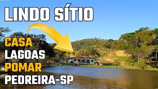 SÍTIO A VENDA LAGOAS MUITAS FRUTAS CASA SEDE SALÃO DE FESTAS BARCO PORTEIRA FECHADA #sitioavenda