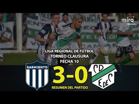 CLUB SARMIENTO vs E. DE COMERCIO - (Resumen 3-0) - Fecha 10 Clausura LIGA REGIONAL DE FÚTBOL