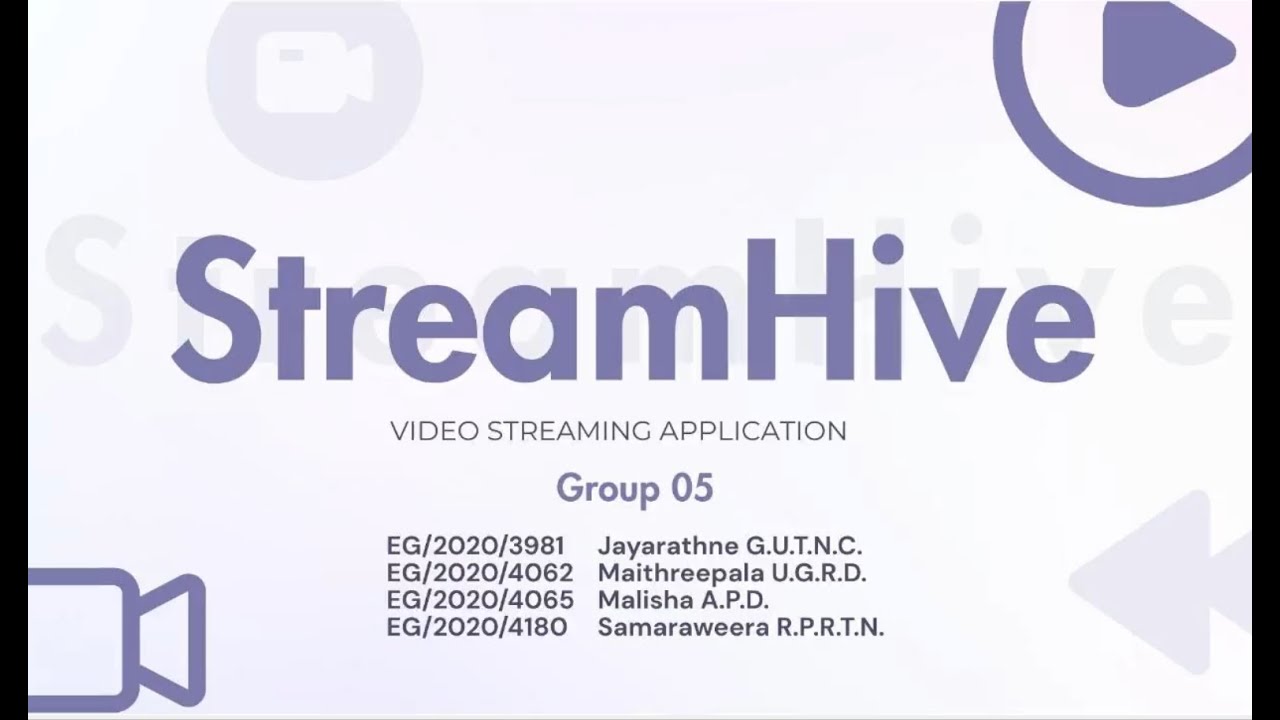 StreamHive Demo