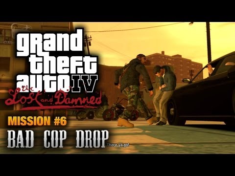 GTA: The Lost and Damned - Mission #6 - Bad Cop Drop (1080p)