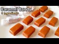 3 Ingredients Caramel Candy Recipe Soft Chewy Tasty Caramel Bites Caramel Toffee By FooD HuT
