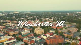 Winchester from Above: A Stunning Drone View of this Historic City #travelvlog #virginia