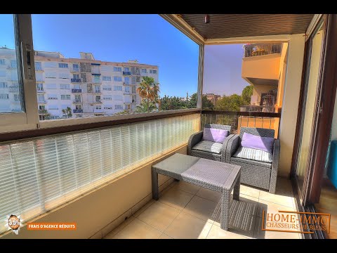 Appartement T3 (59m2) Antibes secteur Croix Rouge, garage fermé & cave