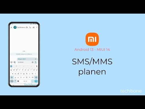 SMS/MMS planen - Xiaomi [Android 13 - MIUI 14]