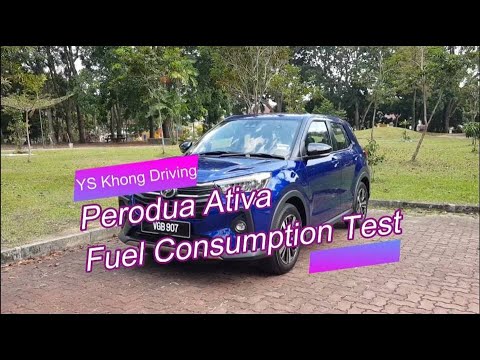 Perodua Ativa H, 2021 - Fuel Consumption Test / Can it Achieve 18.9 km/litre? / YS Khong Driving