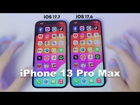 iPhone 13 Pro Max iOS 17.7 vs iOS 17 Speed Test – Is it worth the upgrade?