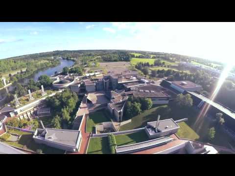 Trent University Aerial Tour in Peterborough Ontario