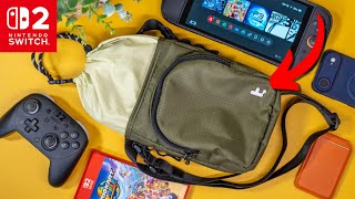 This tomtoc Sling Bag is PERFECT for Nintendo Switch 2! JoyCarry Crossbody EDC Review