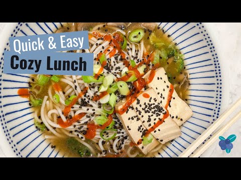 Quick Ramen Miso Bowl for Lunch (when I work from home)