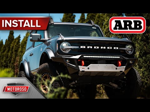 How to Install The ARB Zenith Front Bumper | 2021+ Ford Bronco