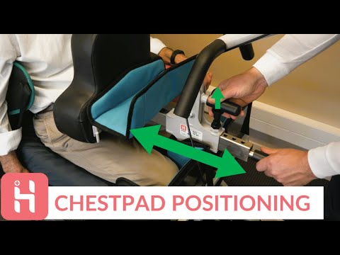 Kera sit2sit - Chestpad Position | Improve Comfort and Ease of Use for Wheelchair Transfers