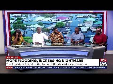 Perennial flooding: Today's flood issue is different from yesterday's flood. - David Vondee