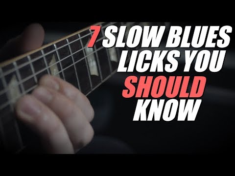 7 Slow Blues Licks You Should Know | (With TAB)
