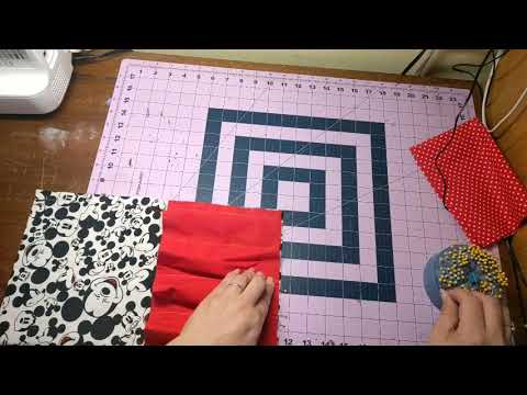 Mickey bingo bag creation (NOT A TUTORIAL) - YouTube