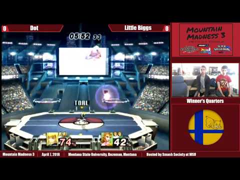 MM3 Project M - Dot (Zelda, Squirtle) vs. Little Biggs (ZSS) - Winner's Round 1