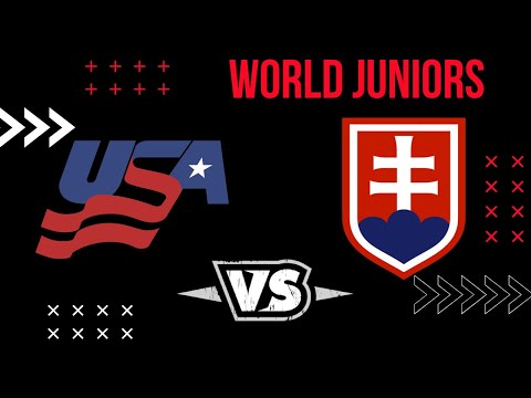 USA vs. Slovakia 2021 world juniors quarterfinals Jan. 2nd, 2021