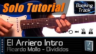 El Arriero Intro (Divididos) / Tutorial de Guitarra - Como tocar + TABS