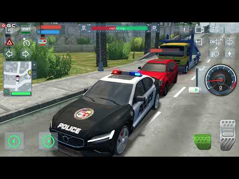 Police Sim 2022 / Police Car Driving Simulator / Vehicle Guard Duty Android GamePlay #2