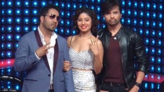 Sunidhi Chauhan, Mika Singh & Himesh Reshammiya At Grand Opening Of &TV's The Voice India
