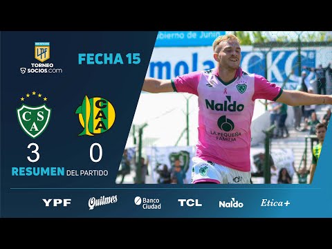 #TorneoSocios | Fecha 15 | resumen de Sarmiento - Aldosivi