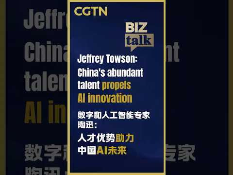 Jeffrey Towson: Abundant talent propels China's AI innovation