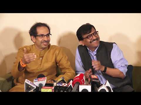 Shiv Sena Supremo Uddhav Thackeray graces MP Sanjay Raut’s Thackeray’s song recording