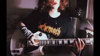 Rise of the Blackstorm of Evil - Behemoth (guitar cover)