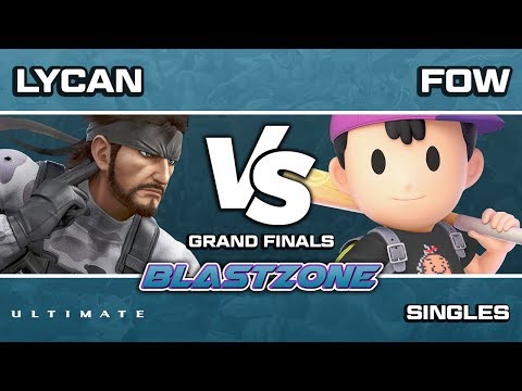 PSG Blastzone: Lycan (Snake) vs Fow (Ness) - Grandmaster Finals