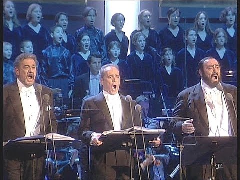 CARRERAS DOMINGO PAVAROTTI (THE THREE TENORS) - Happy Christmas (Konzerthaus Vienna 1999)