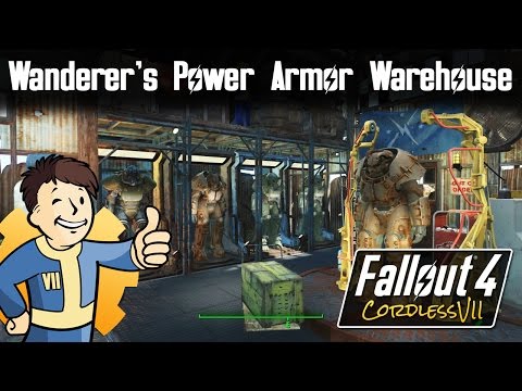 Fallout 4: Let's Build - Wanderer's Power Armor Warehouse