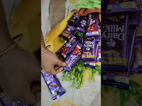 Chocolate Bouquet | Chocolate #shorts #ytshorts  #youtubeshorts #viral #cadbury #dairymilk