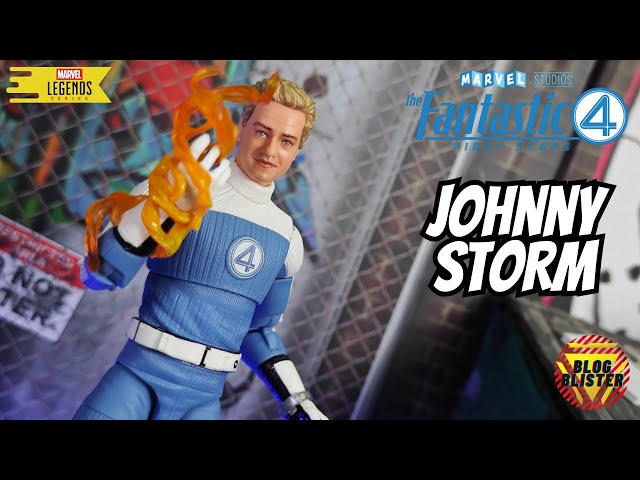 Vídeo relacionado con Marvel Legends Series Johnny Storm, Figura de acción