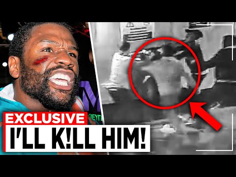Chaos Erupts As Gervonta Davis PUNCHED Floyd Mayweather At Dubai Airport!